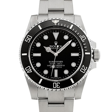 ロレックス サブマリーナ 114060 ブラック メンズ 時計 【中古】【wristwatch】
