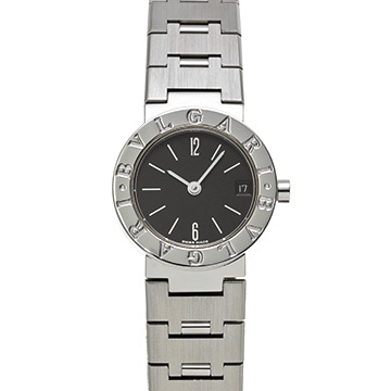 ブルガリ ブルガリブルガリ BB23SSD ブラック レディース 時計 【中古】【wristwatch】