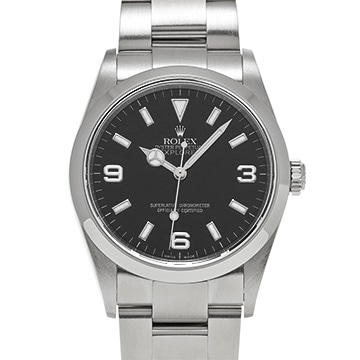 ロレックス エクスプローラー 114270 ブラック メンズ 時計 【中古】【wristwatch】