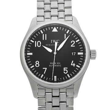 IWC パイロットウォッチ マーク XVI IW325504 ブラック メンズ 時計 【中古】【wristwatch】