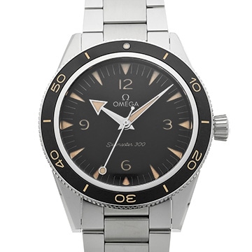 オメガ シーマスター 300 コーアクシャル マスタークロノメーター 234.30.41.21.01.001 ブラック メンズ 時計 【中古】【wristwatch】