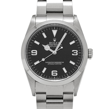 ロレックス エクスプローラー 114270 ブラック メンズ 時計 【中古】【wristwatch】