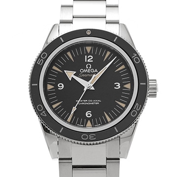 オメガ シーマスター 300 マスターコーアクシャル 233.30.41.21.01.001 ブラック メンズ 時計 【中古】【wristwatch】