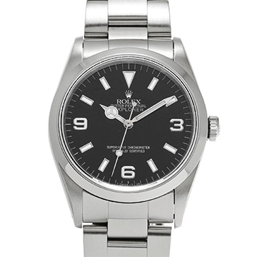 ロレックス エクスプローラー 14270 ブラック メンズ 時計 【中古】【wristwatch】