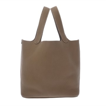 エルメス ピコタンロック MM エトゥープ トリヨンクレマンス レディース バッグ 【中古】【bag】