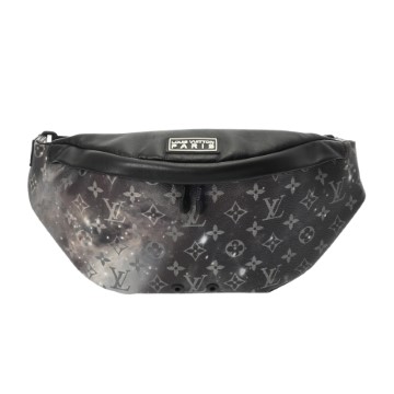 ルイ ヴィトン モノグラムギャラクシー ディスカバリー バムバッグ ブラック系 M44444 モノグラムキャンバス メンズ バッグ 【中古】【bag】