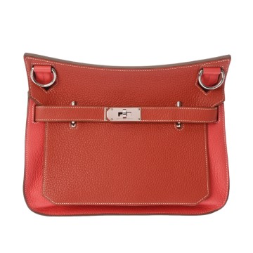 エルメス ジプシエール 31 ブラッシュ/ルージュピヴォワンヌ トリヨンクレマンス レディース バッグ 【中古】【bag】