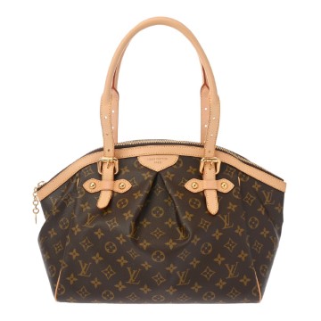 ルイ ヴィトン モノグラム ティボリ GM ブラウン M40144 モノグラムキャンバス レディース バッグ 【中古】【bag】