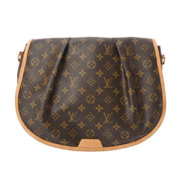 ルイ ヴィトン モノグラム メニルモンタン MM ブラウン M40473 モノグラムキャンバス レディース バッグ 【中古】【bag】