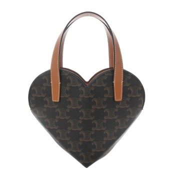 セリーヌ ティーン クール タン 10P512GT9.04LU トリオンフ キャンバス/カーフ レディース バッグ 【中古】【bag】