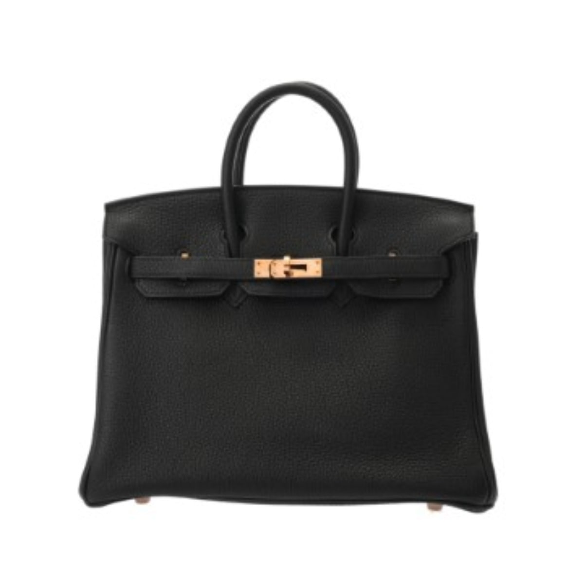 エルメス バーキン 25 ブラック トゴ レディース バッグ 【中古】【bag】