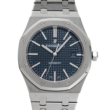 オーデマ ピゲ ロイヤルオーク 15400ST.OO.1220ST.03 ブルー メンズ 時計 【中古】【wristwatch】