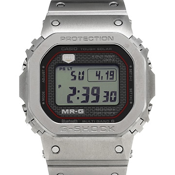 カシオ G-SHOCK MRG-B5000シリーズ MRG-B5000D-1JR ブラック メンズ 時計 【中古】【wristwatch】