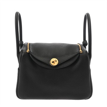 エルメス リンディ 26 2WAY ブラック トリヨンクレマンス レディース バッグ 【中古】【bag】