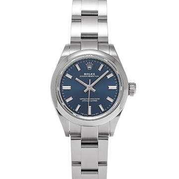 ロレックス オイスターパーペチュアル 28 276200 ブライトブルー レディース 時計 【中古】【wristwatch】