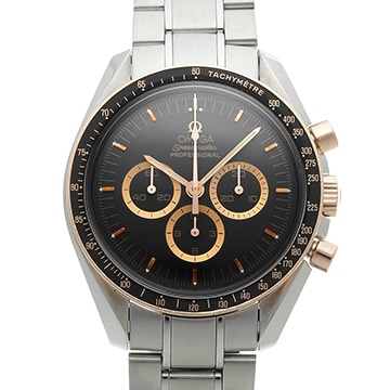 オメガ スピードマスター プロフェッショナル アポロ15号 35th 3366.51 ブラック メンズ 時計 【中古】【wristwatch】