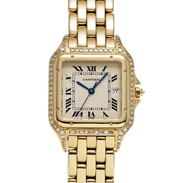 カルティエ パンテール 88271147 アイボリー ユニセックス 時計 【中古】【wristwatch】