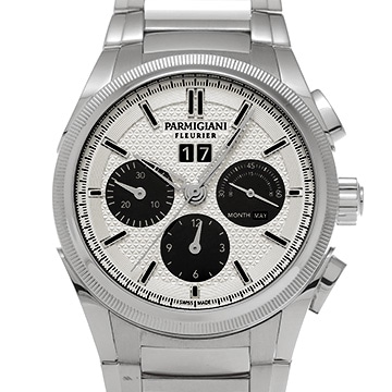 パルミジャーニ フルリエ トンダ GT PFC906-0000140-B00182 シルバー/ブラック メンズ 時計 【中古】【wristwatch】