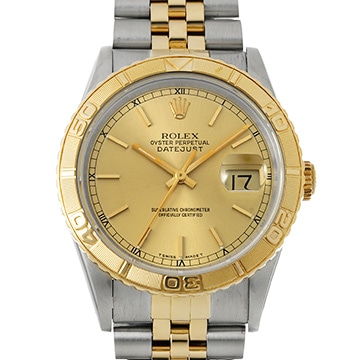 ロレックス デイトジャスト サンダーバード 16263 シャンパン メンズ 時計 【中古】【wristwatch】