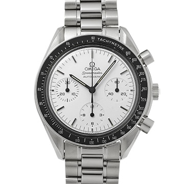 オメガ スピードマスター オートマティック 3510.20 ホワイト メンズ 時計 【中古】【wristwatch】