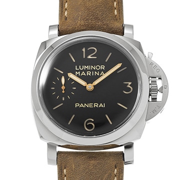 パネライ ルミノールマリーナ 1950 3デイズ アッチャイオ PAM00422 ブラック メンズ 時計 【中古】【wristwatch】