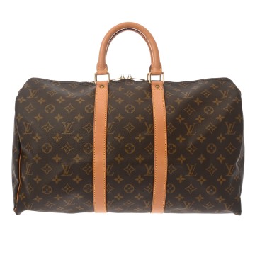 ルイ ヴィトン モノグラム キーポル 45 ブラウン M41428 モノグラムキャンバス ユニセックス バッグ 【中古】【bag】