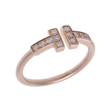 ティファニー Tワイヤーリング ゴールド K18ピンクゴールド PG レディース ジュエリー 【中古】【jewelry】