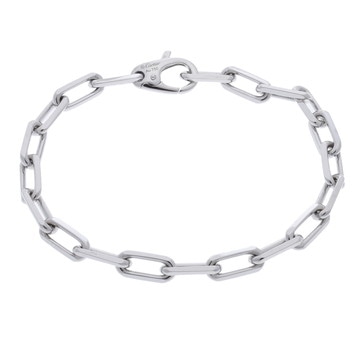 カルティエ サントスドゥ ブレスレット シルバー K18ホワイトゴールド WG レディース ジュエリー 【中古】【jewelry】