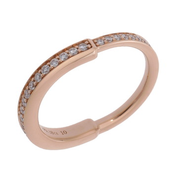 ティファニー ロック リング ゴールド K18ピンクゴールド PG レディース ジュエリー 【中古】【jewelry】