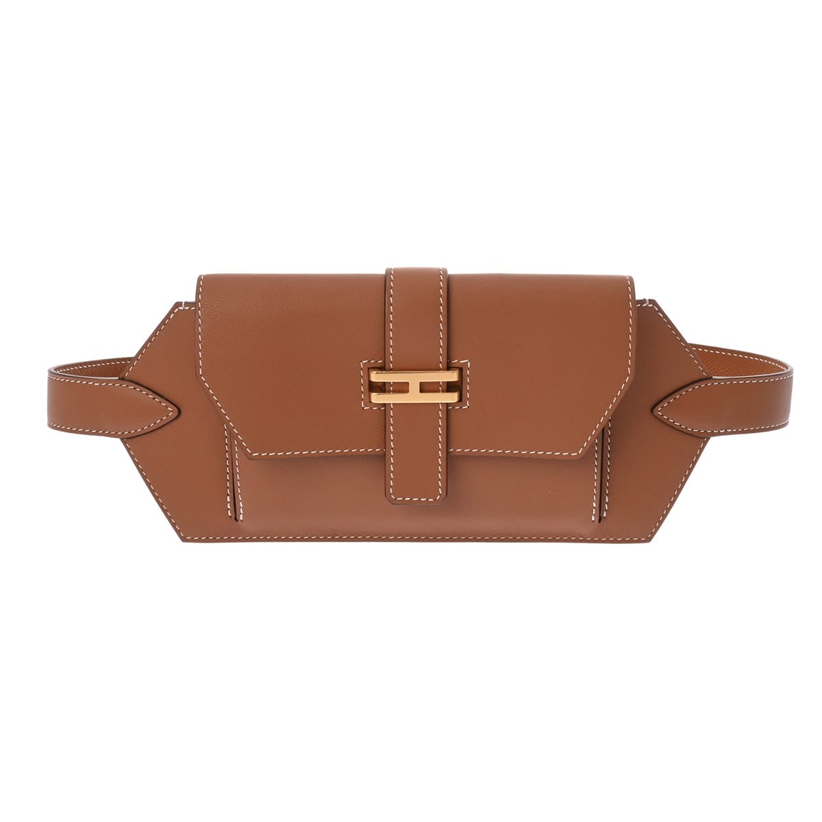 エルメス エラン ポケット 24 ゴールド ヴォースイフト レディース バッグ 【中古】【bag】