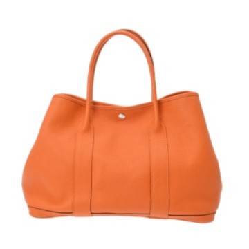 エルメス ガーデンパーティ PM オレンジ ネゴンダ レディース バッグ 【中古】【bag】