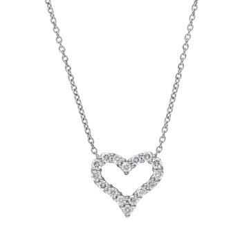 ティファニー センチメンタルハート ミニ ネックレス シルバー Pt950プラチナ レディース ジュエリー 【中古】【jewelry】