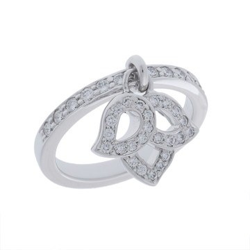 ピアジェ マジックガーデン リング #54 シルバー K18ホワイトゴールド WG レディース ジュエリー 【中古】【jewelry】