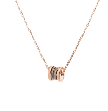 ブルガリ B.ZERO1 ネックレス ゴールド 358224 K18ピンクゴールド PG/メタル ユニセックス ジュエリー 【中古】【jewelry】