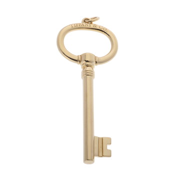 ティファニー オーバルキー ペンダントトップ ラージ ゴールド K18イエローゴールド YG レディース ジュエリー 【中古】【jewelry】
