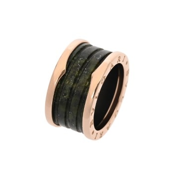 ブルガリ B-ZERO1 リング #53 ゴールド K18ピンクゴールド PG レディース ジュエリー 【中古】【jewelry】