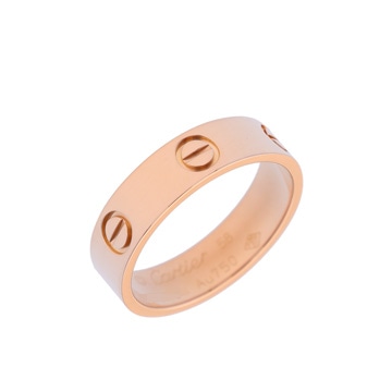 カルティエ ラブリング #58 ゴールド K18ピンクゴールド PG レディース ジュエリー 【中古】【jewelry】