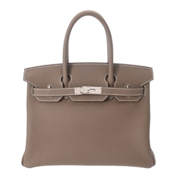 エルメス バーキン 30  エトゥープ トゴ レディース バッグ 【中古】【bag】