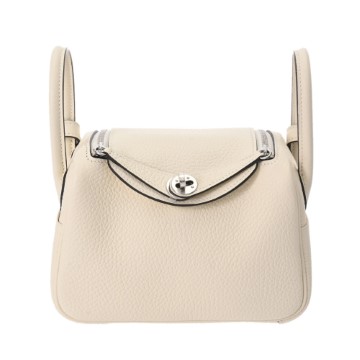 エルメス リンディ ミニ 2 クレーム トリヨンクレマンス レディース バッグ 【未使用】【bag】