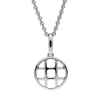 カルティエ パシャグリッド ネックレス シルバー K18ホワイトゴールド WG レディース ジュエリー 【中古】【jewelry】