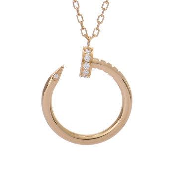 カルティエ ジュストアンクル ネックレス ゴールド K18イエローゴールド YG レディース ジュエリー 【中古】【jewelry】