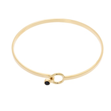 ティファニー フック&アイ バングル ゴールド K18イエローゴールド YG レディース ジュエリー 【中古】【jewelry】