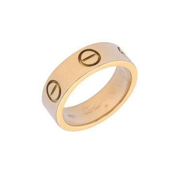 カルティエ ラブリング #48 ゴールド K18イエローゴールド YG レディース ジュエリー 【中古】【jewelry】