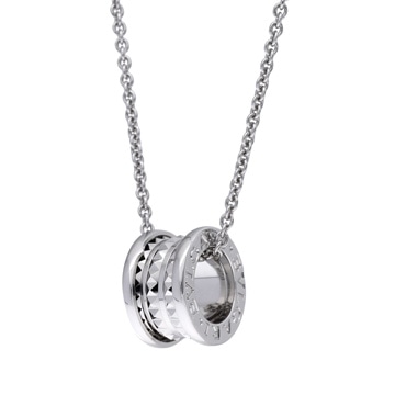 ブルガリ B-ZERO1 ネックレス セーブザチルドレン Ag925  シルバー シルバー925 レディース ジュエリー 【中古】【jewelry】