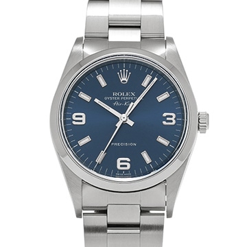 ロレックス エアキング 14000 ブルー メンズ 時計 【中古】【wristwatch】