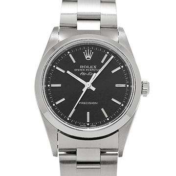 ロレックス エアキング 14000M ブラック メンズ 時計 【中古】【wristwatch】