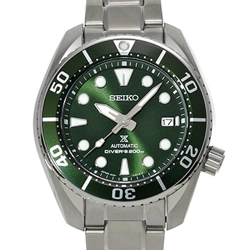 セイコー プロスペックス ダイバー スキューバ SBDC081 グリーン メンズ 時計 【中古】【wristwatch】