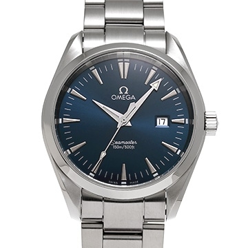 オメガ シーマスター アクアテラ クォーツ 2517.80 ブルー メンズ 時計 【中古】【wristwatch】