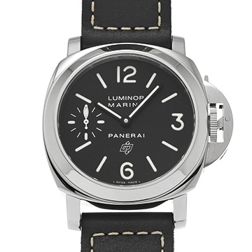 パネライ ルミノールマリーナ ロゴ PAM00005 ブラック メンズ 時計 【中古】【wristwatch】