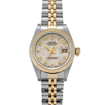 ロレックス デイトジャスト 69173 シルバーコンピュータ レディース 時計 【中古】【wristwatch】